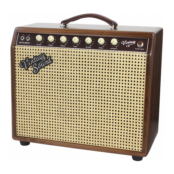Vintage Sound V15 Manual