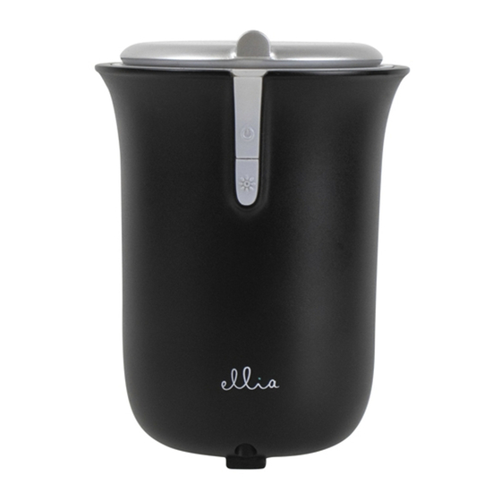 HoMedics Ellia ARM-285-WW Quick Start Manual