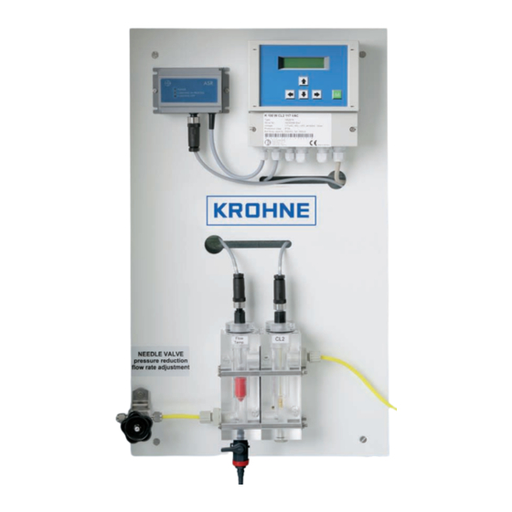 KROHNE OPTISENS AAM 1050 Installation And Operating Instructions Manual