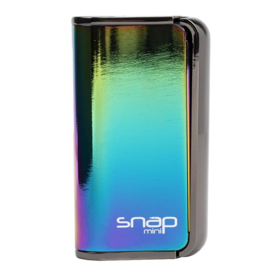 GORILLA VAPES SNAP MINI INSTRUCTIONS Pdf Download | ManualsLib