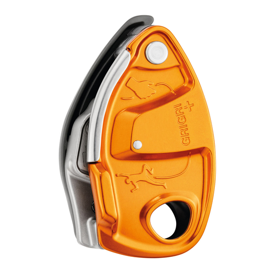 Petzl GRIGRI Quick Start Manual