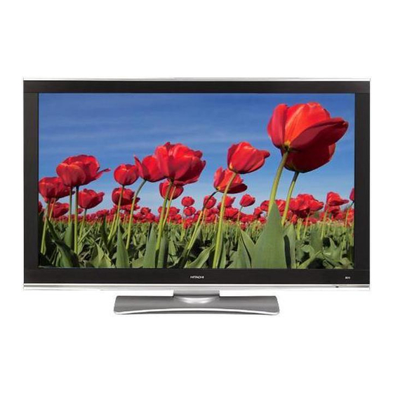 Hitachi 55HDM71 - 55" Plasma Panel User Manual