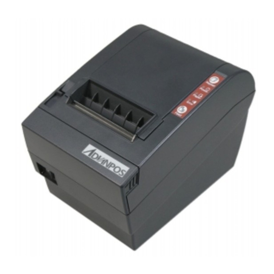 AdvanPOS WP-T800 User Manual