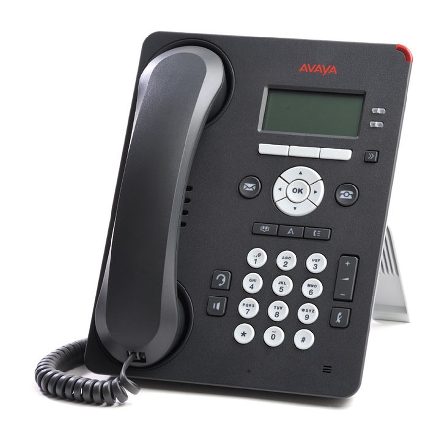 Avaya one-X 9601 Installation And Maintenance Manual