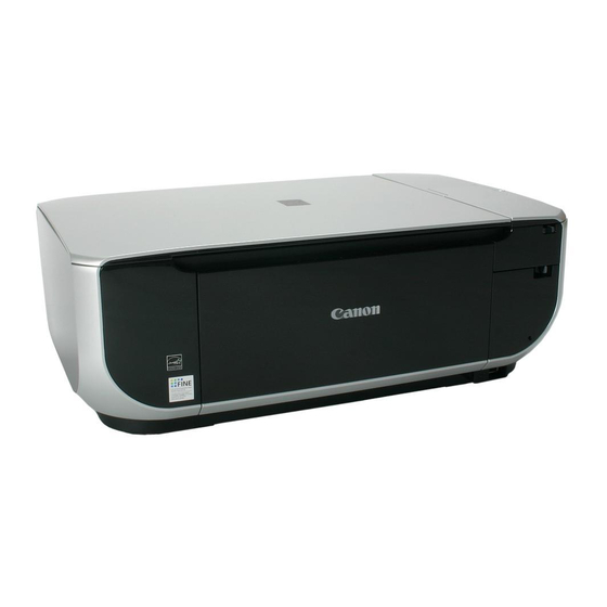 Canon PIXMA MP470 series Quick Start Manual