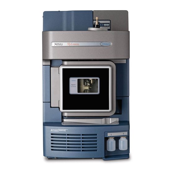 Waters Xevo TQ-S micro Overview And Maintenance Manual