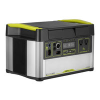Goalzero YETI 1000 LiTHIUM User Manual