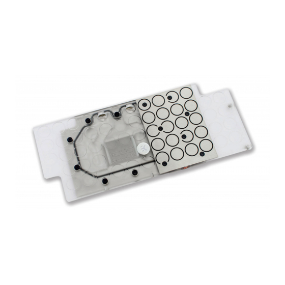 ekwb EK-FC 780 GTX DCII Original CSQ Installation And Mounting Manual