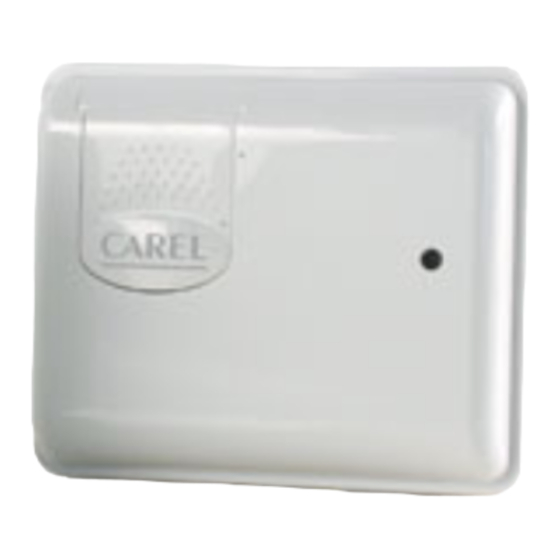 Carel WS00U01M Series Manual