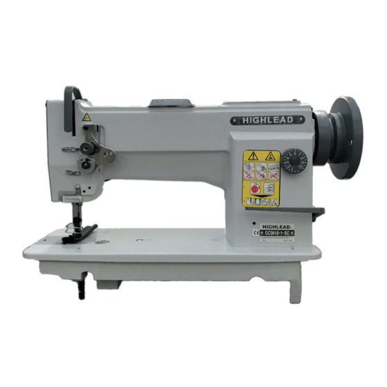 HIGHLEAD GC0618-1 D2 Instruction Manual Parts Catalog