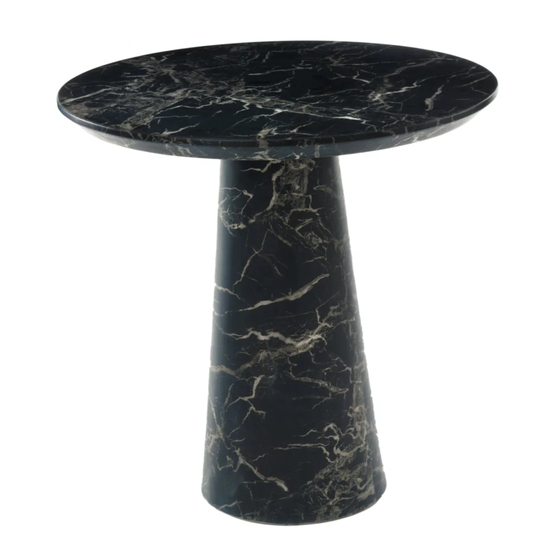 pols potten Table disc marble look POL530-010-006 Instruction Manual