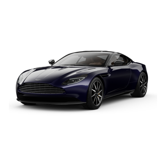 Aston Martin DB11 Owner's Handbook Manual