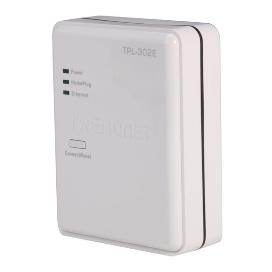 TRENDnet TPL-302E Quick Installation Manual