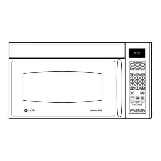 GE SPACEMAKER JVM3670BF User Manual