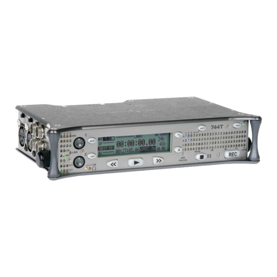 Sound Devices 774T User Manual And Technical Information