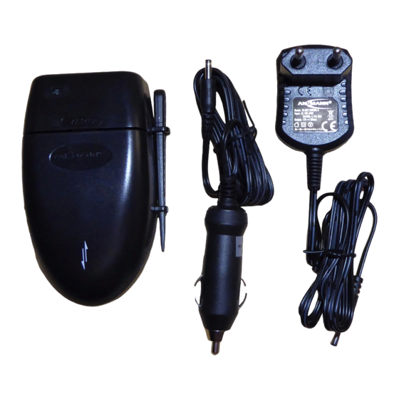 ANSMANN Digicharger Vario Operating	 Instruction