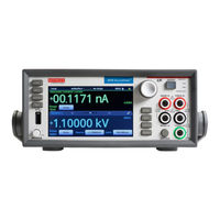 Keithley SourceMeter 2470 Quick Start Manual