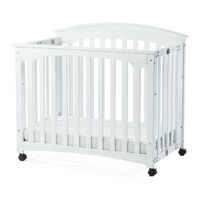 CHILDCRAFT Folding Mini Wood Crib F61301 Assembly Instructions Manual