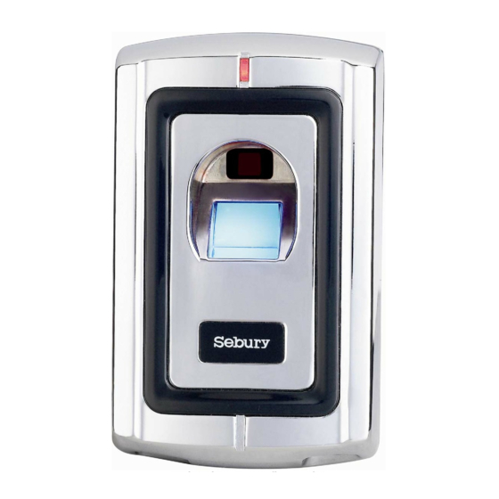 Sebury F1 Fingerprint Access Control Manuals