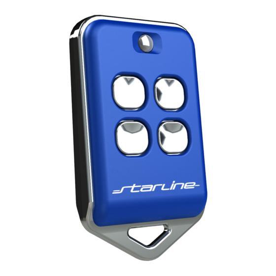 Starline Twin QAFT 4T Quick Start Manual