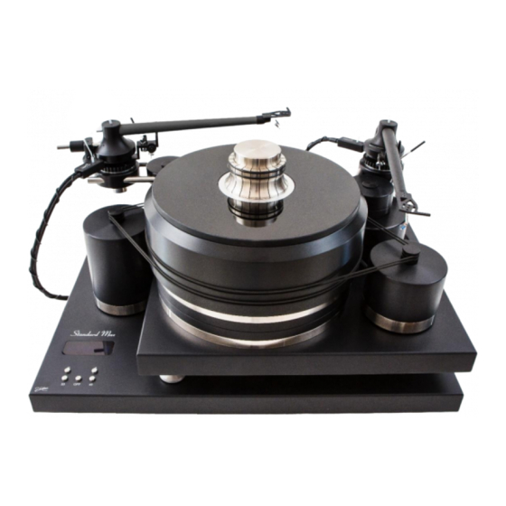 User Manuals: J.Sikora Standard MAX Turntable