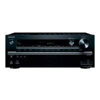 Onkyo TX-NR747 Basic Manual