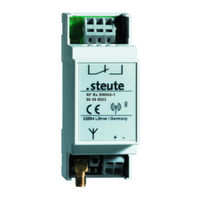 steute RF Rx SW917-1W 24 VAC/DC Mounting And Wiring Instructions