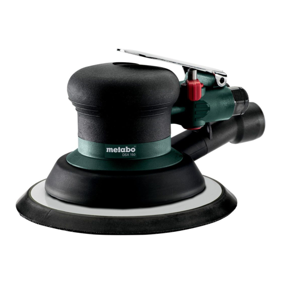 Metabo DSX 150 Original Instructions Manual