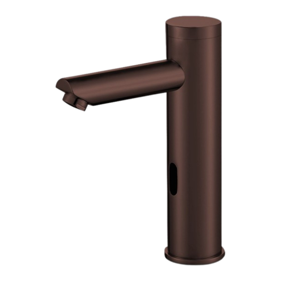 FONTANA SENSOR FAUCETS FS1578LB Installation Instructions Manual