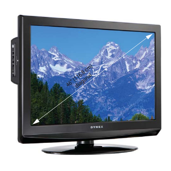 Dynex DX-46L261A12 Specification Sheet