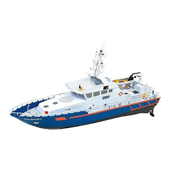 Carrera Patrol Boat Falshoft 301006 Manuals