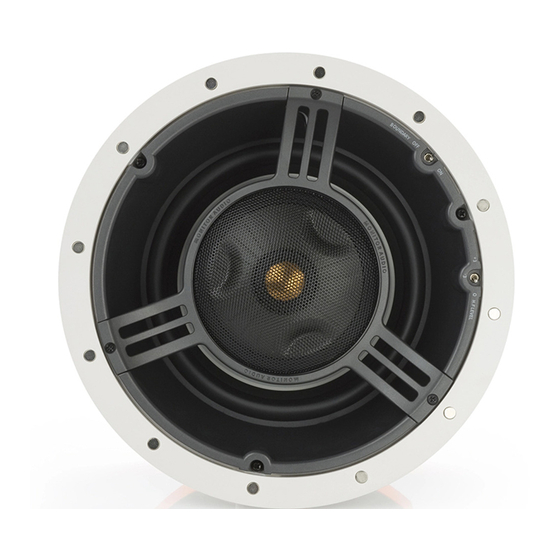 Monitor Audio CT380-IDC Product And Installation Manual