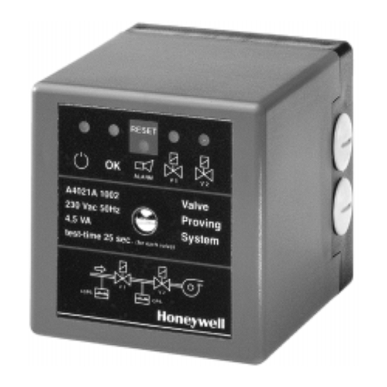 Honeywell A4021A1002 Product Handbook