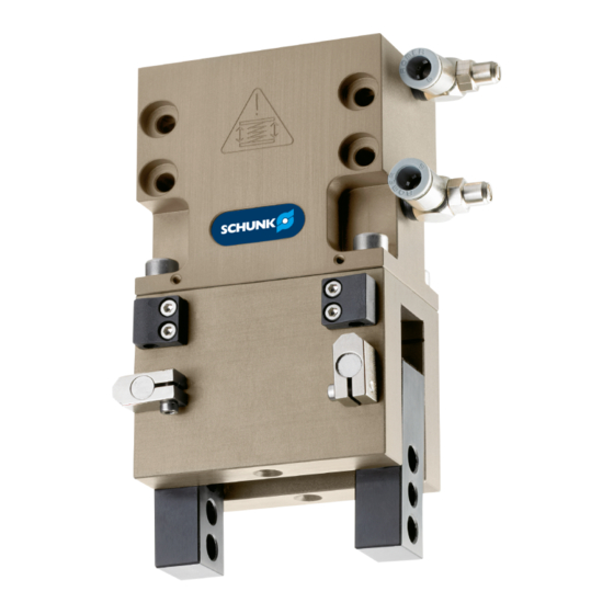 SCHUNK GWB Series Assembly And Operating Manual