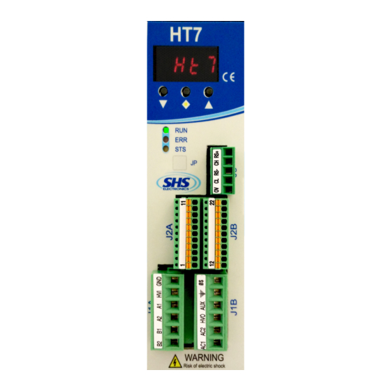 SHS HT7 Series User Manual