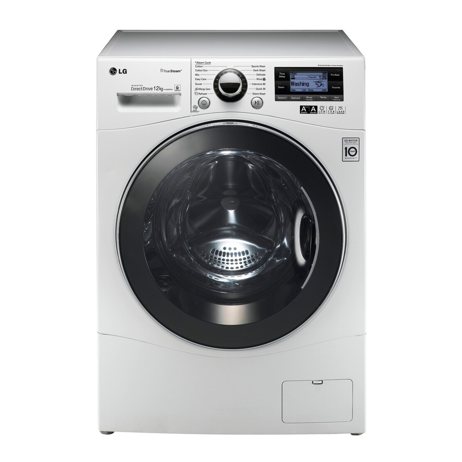 LG F1495BDS Owner's Manual
