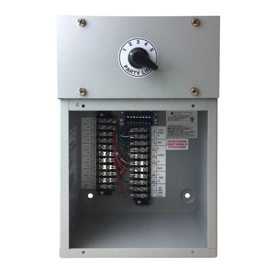 Hubbell GAI-TRONICS 703A Quick Installation Manual