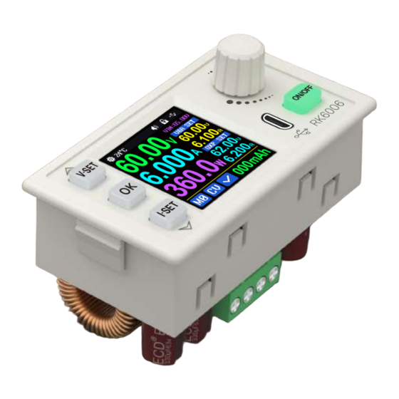 Riden RK6006 Instruction Manual