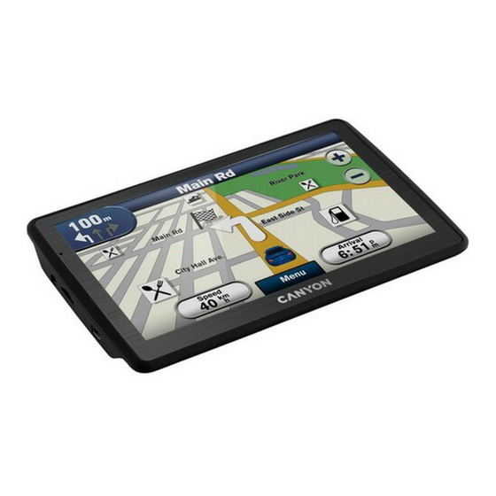Canyon CNE-N10GPS Quick Manual