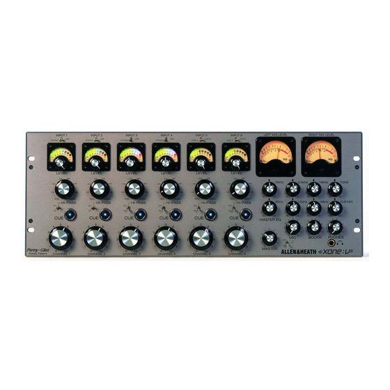 ALLEN & HEATH XONE V6 User Manual