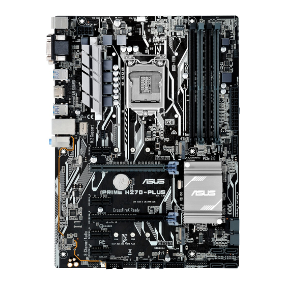 Asus Prime H270-Plus Manuals