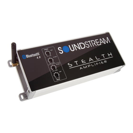 Soundstream ST4.1000DB Manuals