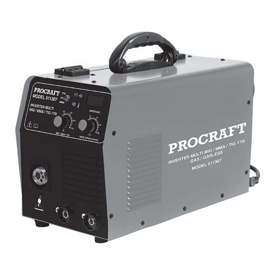 PROCRAFT 511307 Operating Instructions Manual