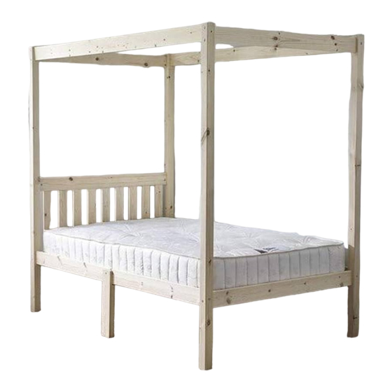 Strictly Beds & Bunks QUATTRO BED FRAME Assembly Instructions Manual