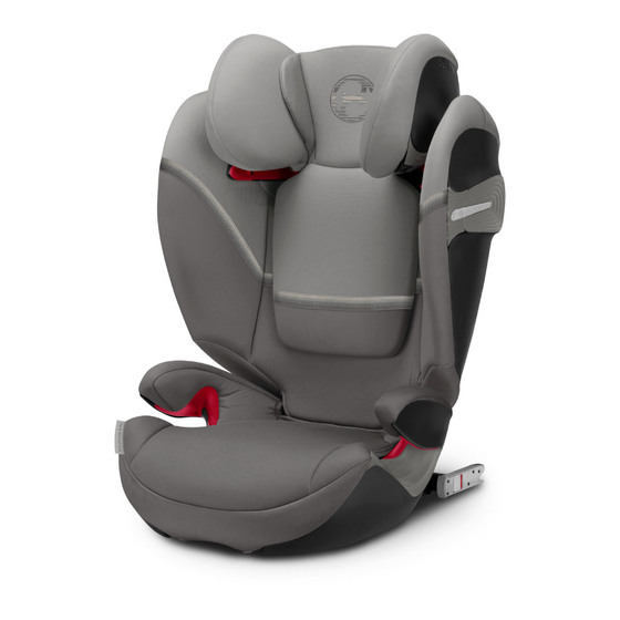 CYBEX gold SOLUTION S-FIX User Manual