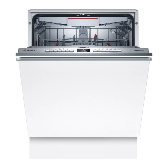 Bosch SMV4HCX52E Information For Use