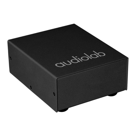 Audiolab DC BLOCK User Manual