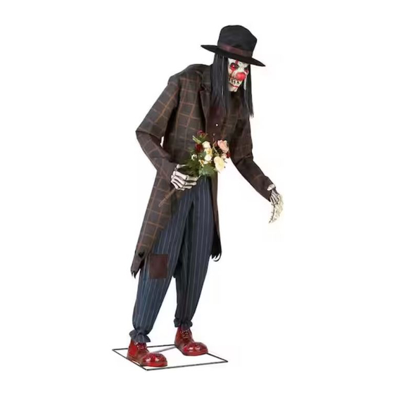 Home Accents Holiday Teary the clown Easy Assembly And Operation Instructions
