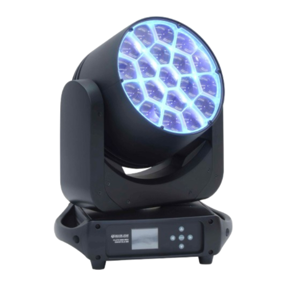 Silver Star SHOWPRO PLUTO 8000 WBX User Manual