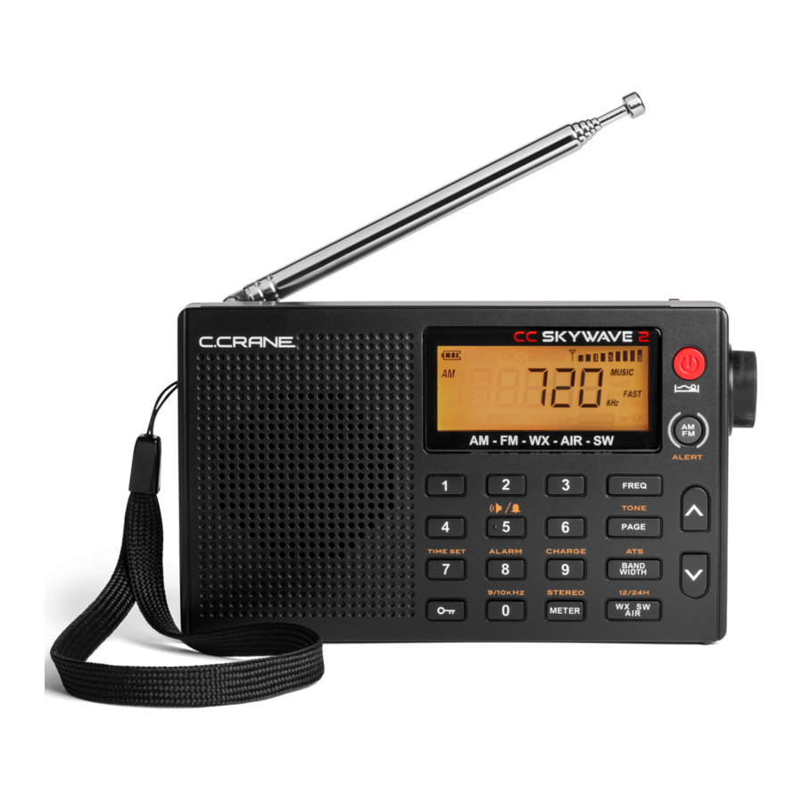 C.Crane CC Skywave 2 - Shortwave Radio Manual